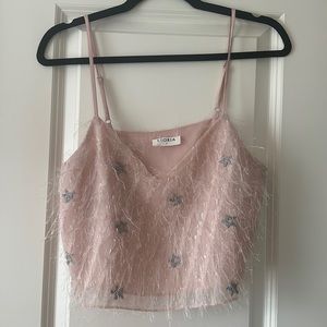 Stories Pink Star Top